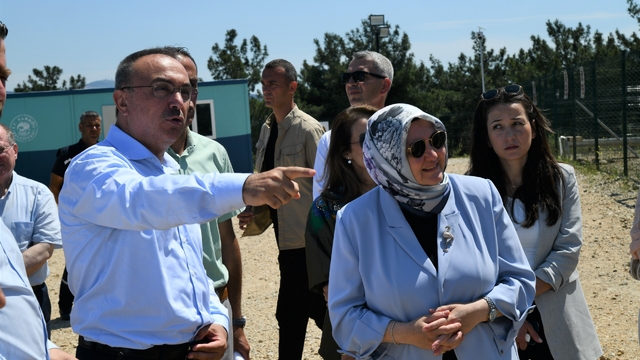 Tekirdağ Valisi Soytürk, Şarköy'deki sahipsiz hayvan doğal yaşam alanını inceledi