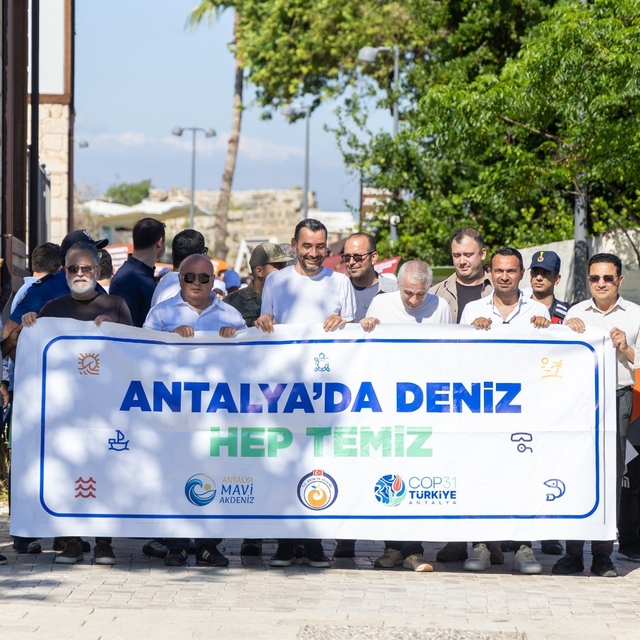 Manavgat'ta çevre için anlamlı buluşma