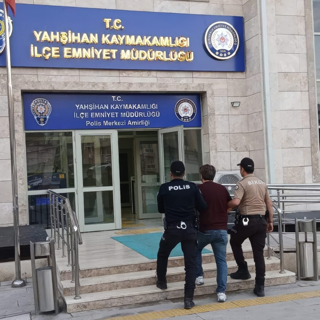 Kırıkkale'de 'karşılıksız çek' suçundan aranan şahıs yakalandı