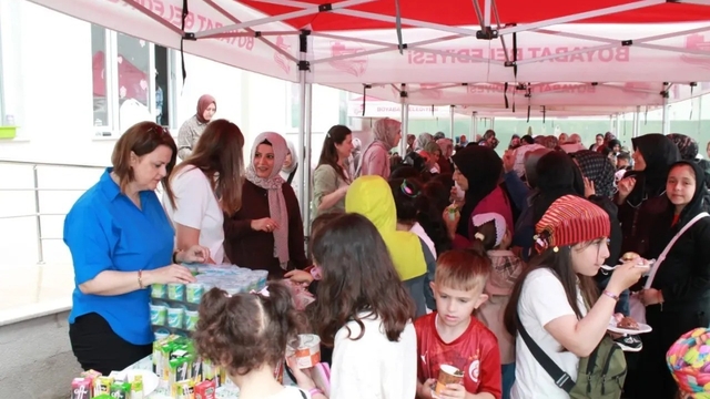 Boyabat'ta çocuk oyunları şöleni