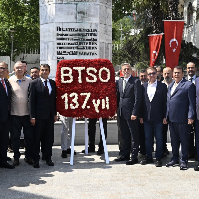 Bursa iş dünyasının çatı kuruluşu BTSO 137 yaşında