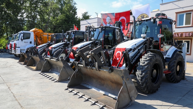 Alanya Belediyesi araç filosu güçleniyor