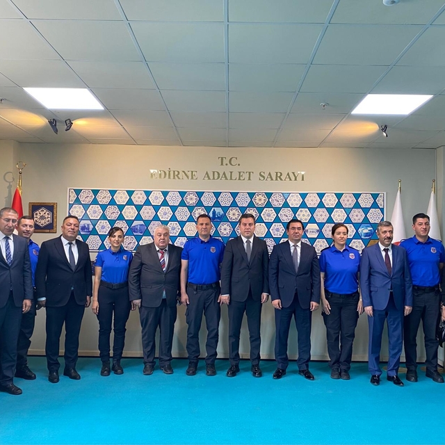 Başsavcı Sarıca'dan Ceza İnfaz Personeli Günü ziyareti
