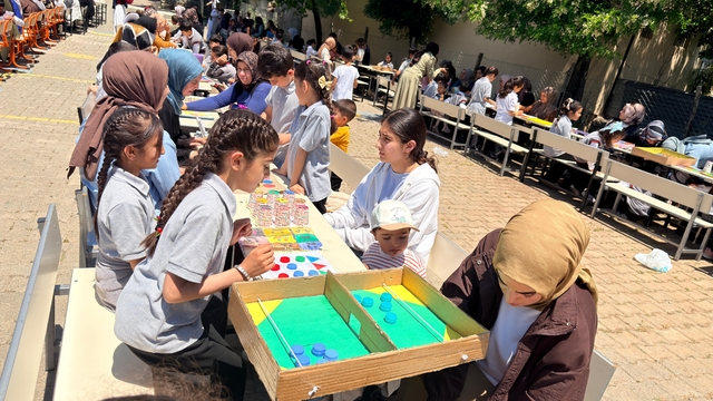Erimli'de akıl ve zeka oyunları turnuvası düzenlendi