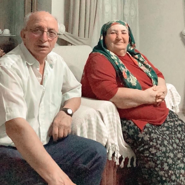 Rize'deki kazada hayatını kaybeden yaşlı çift son yolculuğuna uğurlandı