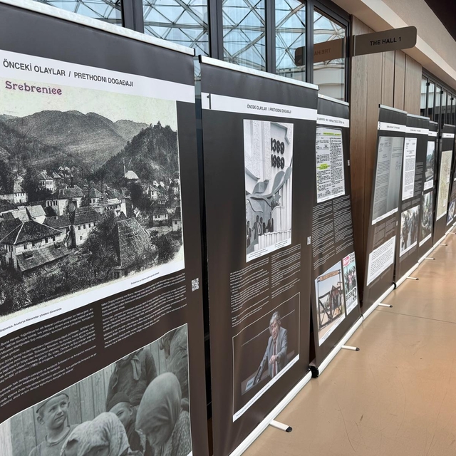 Srebrenitsa soykırımının 31. yılında Ankara'da anma etkinliği düzenlendi
