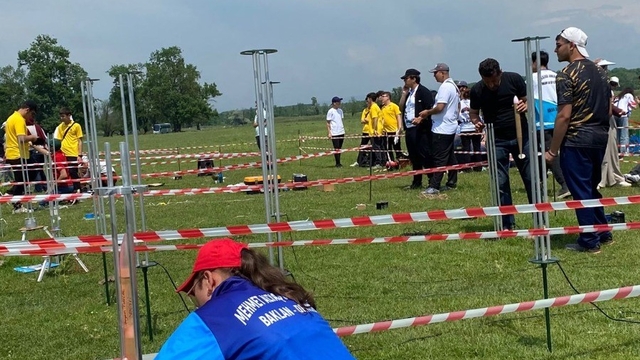 Baklanlı öğrenciler gökyüzünde zirveye çıktı
