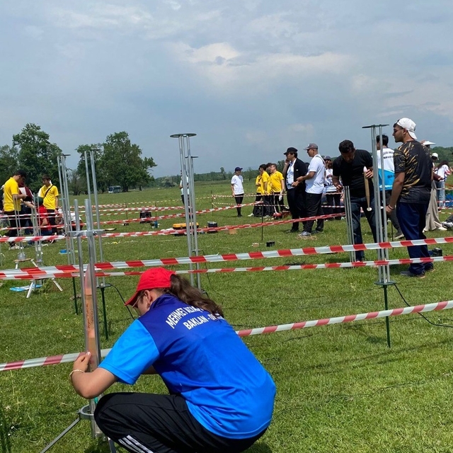 Baklanlı öğrenciler gökyüzünde zirveye çıktı
