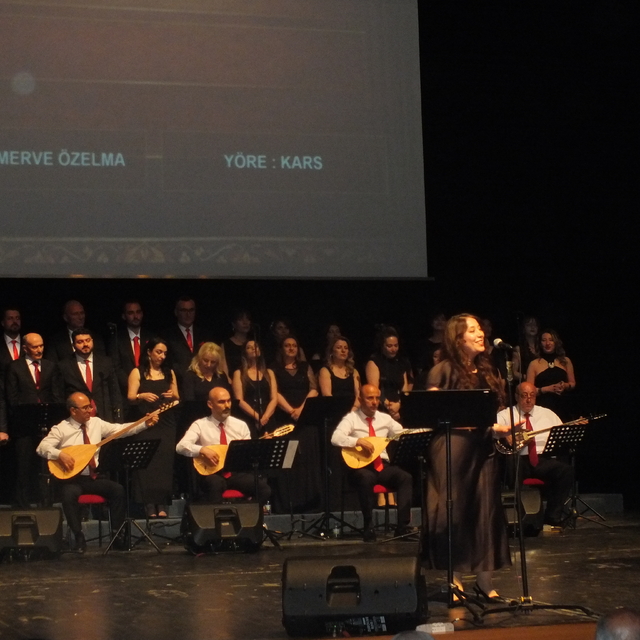 Sivas'ta THM korosu konser verdi