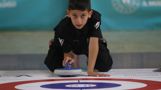 Floor curling Türkiye şampiyonası Sivas'ta devam ediyor