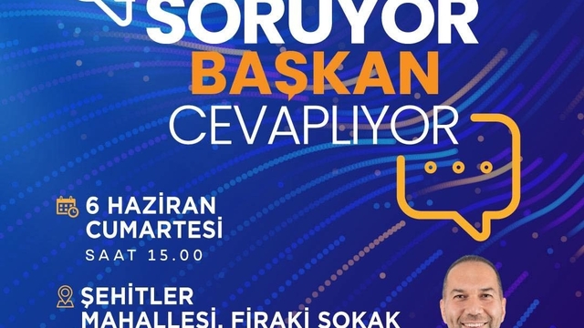 Niğde'de vatandaş soracak, başkan yanıtlayacak