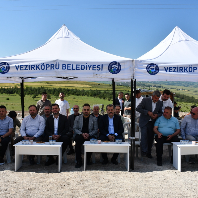 Vezirköprü Karma OSB'de ilk fabrikanın temeli atıldı