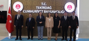 HSK üyesi Yurtsever, Tekirdağ'da yargı yöneticileriyle buluştu