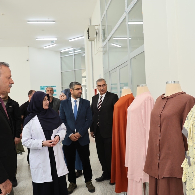 BEÜ'de el sanatları sergisi açıldı