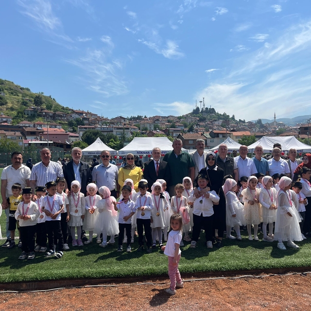 Niksar'da 4-6 Yaş Kur'an Kursları Yıl Sonu Programı düzenlendi