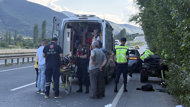Kastamonu'da ATV kazası: 1 yaralı
