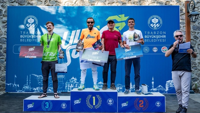 Ultra Sümela Maratonu'nda dereceye giren sporcular belli oldu