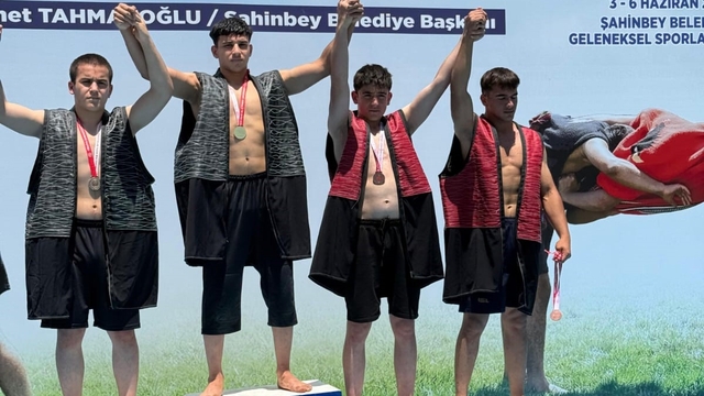 Aydınlı güreşçi Türkiye üçüncüsü oldu