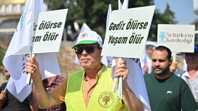 Gediz için tek yürek oldular