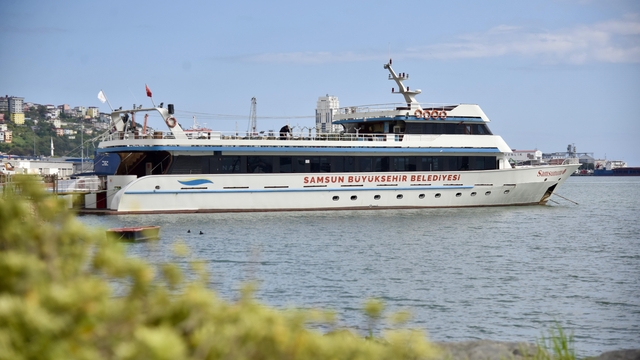 Samsun gezinti gemileri, yeni sezonda turlara başladı