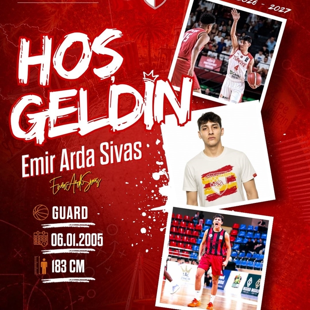 Göztepe Basketbol, Emir Arda'yı kadrosuna kattı