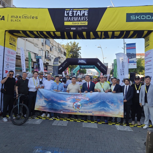 L'Etape Marmaris by Tour de France'ta pedal heyecanı başladı