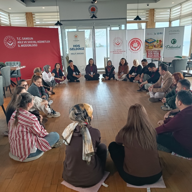 Samsun'da "Oyun Temelli Yeni Nesil Sosyal Hizmet Projesi" tamamlandı