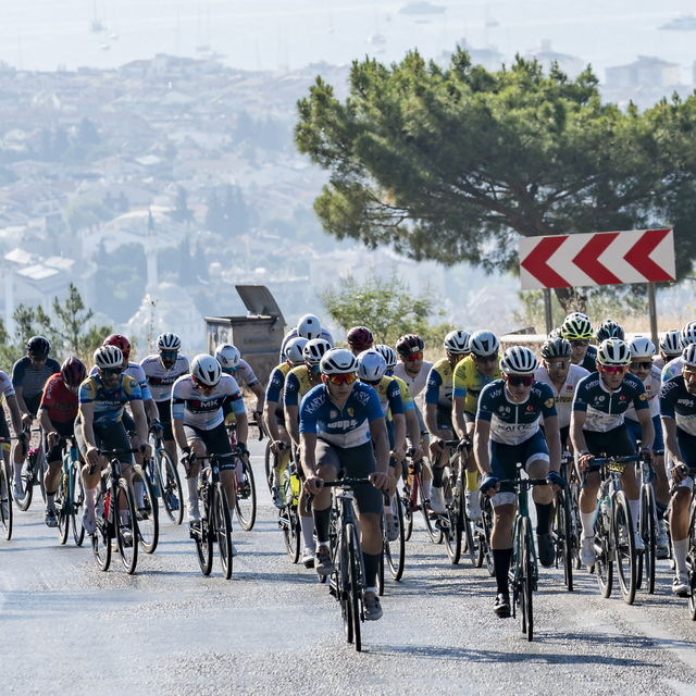 L'Etape Marmaris by Tour de France bisiklet yarışı yapıldı