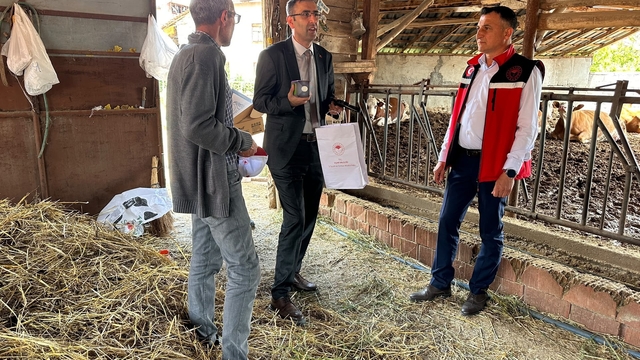 Uşak Tarım ve Orman Müdürlüğü ekipleri sahada incelemelerde bulundu