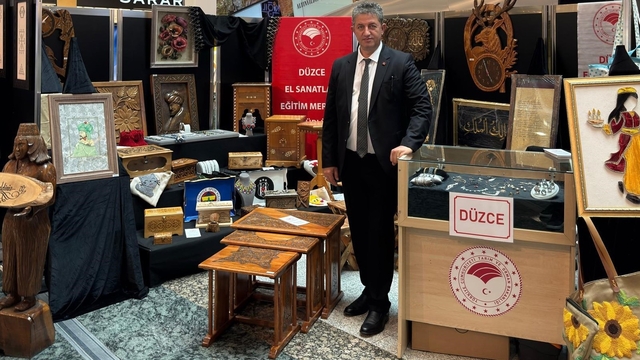 Düzce'yi el emeği ürünlerle Ankara'da temsil ettiler