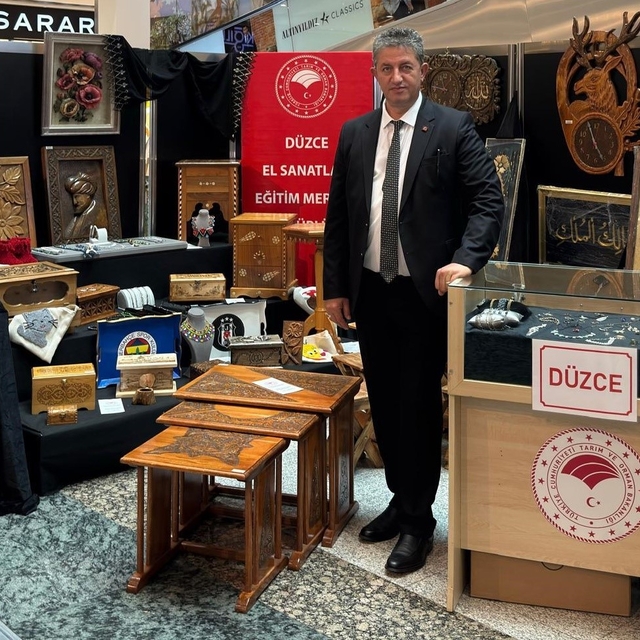 Düzce'yi el emeği ürünlerle Ankara'da temsil ettiler