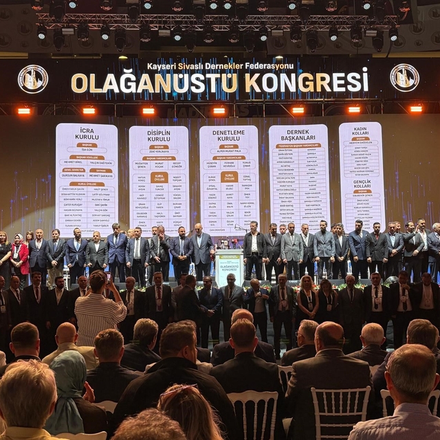Kayseri Sivaslı Dernekler Federasyonu'nda İsa Gün güven tazeledi