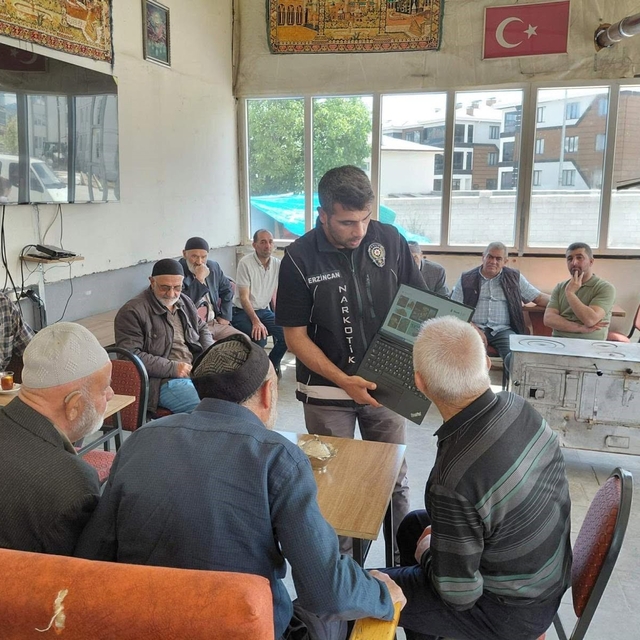 Erzincan'da bin 535 kişiye uyuşturucuyla mücadele eğitimi verildi