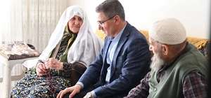 Vali Aydın Baruş'tan vefa