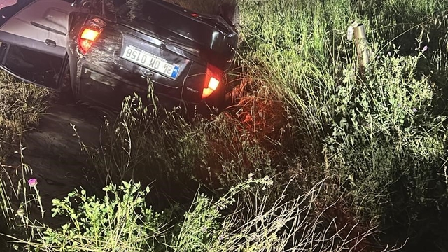 Ankara-Eskişehir kara yolunda trafik kazası, 2 kişi yaralandı