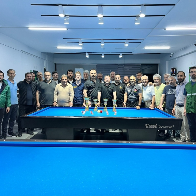 Yeşilay Karadeniz Bölgesi 3 Bant Bilardo Şampiyonası Samsun'da tamamlandı