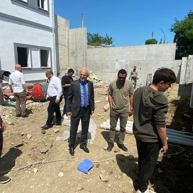 Öğrenci yurdunda son durum incelendi