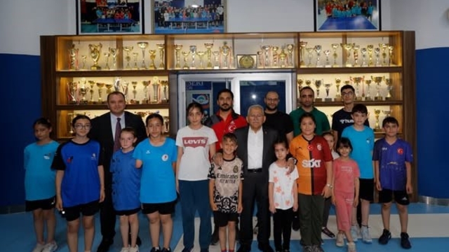 Başkan Büyükkılıç: "Geleceğin sporcularını yetiştiriyoruz"
