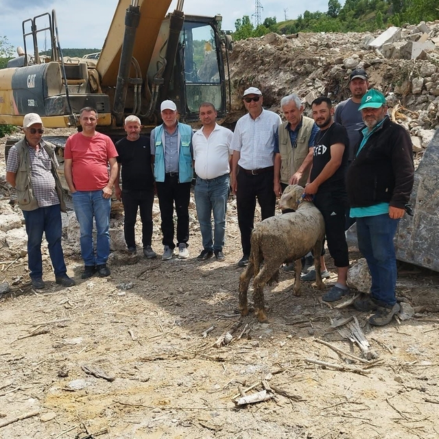 Hisarcık-Gediz kara yolunda çalışmalar yeniden başladı
