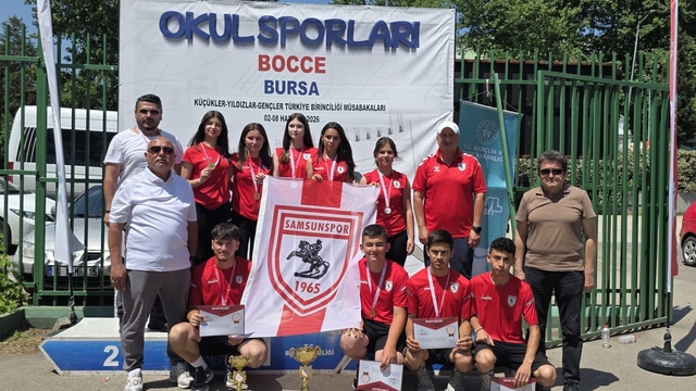 Samsunspor boccede 2 yıl üst üste Türkiye şampiyonu