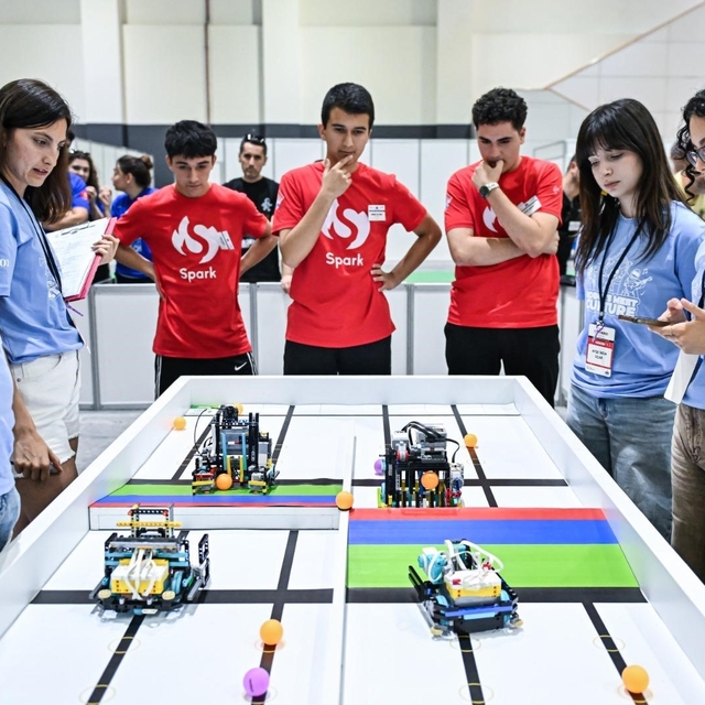 Dünya Robot Olimpiyatı Türkiye Finali'nde teknoloji buluştu