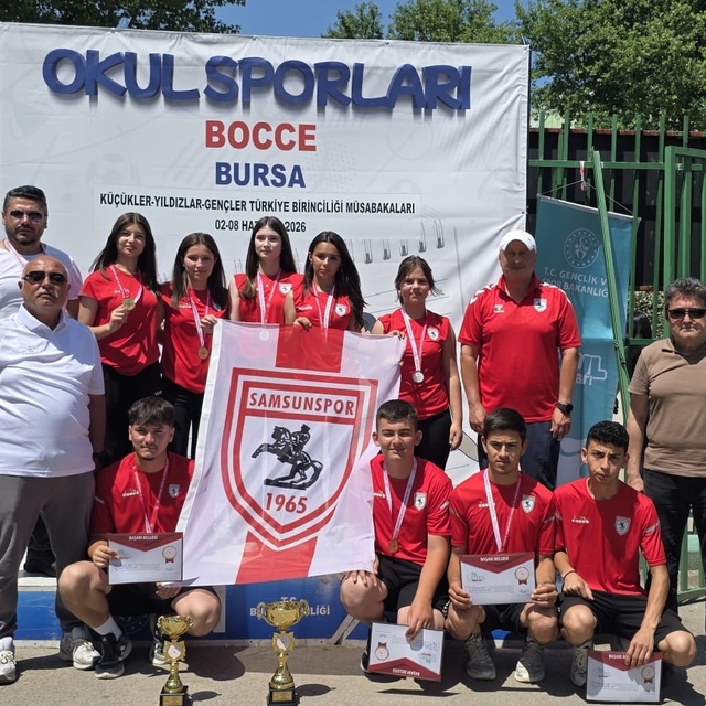 Samsunspor boccede 2 yıl üst üste Türkiye şampiyonu