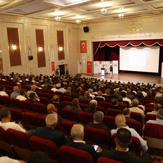 Mardin'de "Muhtarlar Akademisi Eğitim Programı" başladı