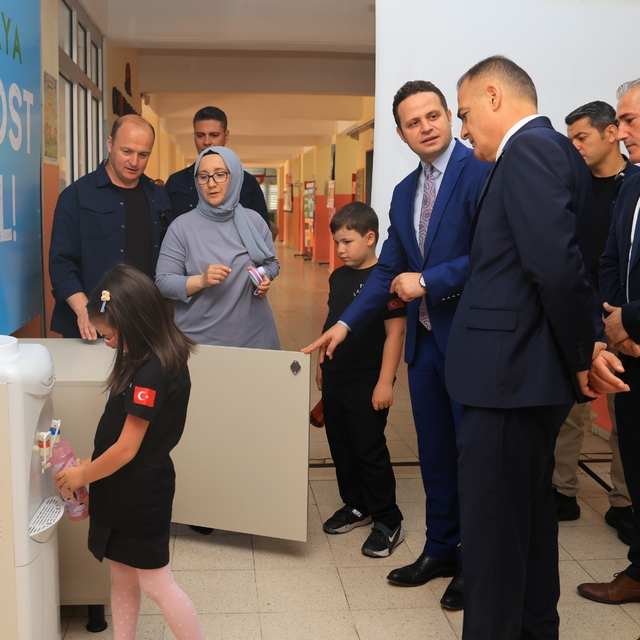 Muğla'daki 400 okula su arıtma cihazı