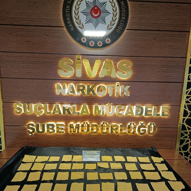Sivas'ta uyuşturucu operasyonu: 1 tutuklama
