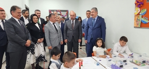 Eskişehir'de Zübeyde Hanım Özel Eğitim Anaokulu'nun yeni binası törenle açı...