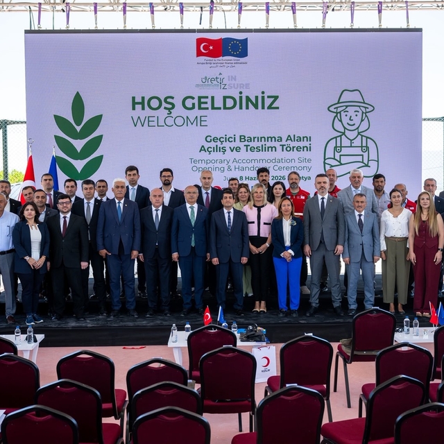 Malatya'da tarım işçileri için modern proje
