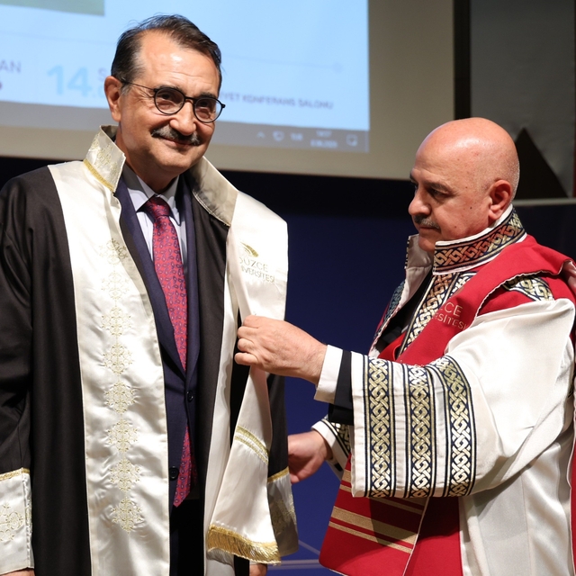 TBMM Yapay Zeka Araştırma Komisyonu Başkanı Fatih Dönmez'e fahri doktora ün...