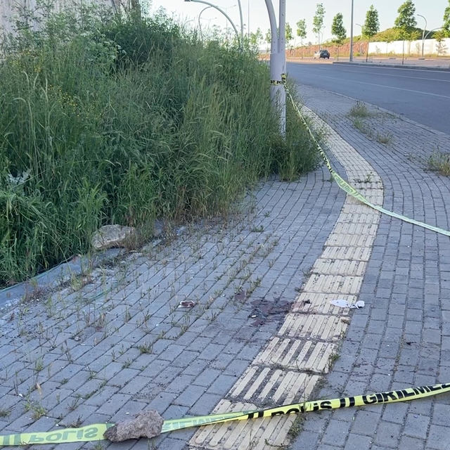 Sivas'ta inşaat işçisi baltayla 3 kişiyi yaraladı; o anlar kamerada / YENİD...