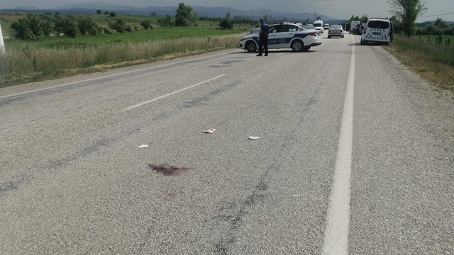 Isparta'da motosiklet kazası: 1 ağır yaralı
